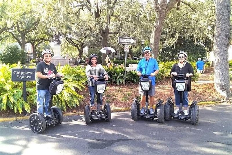 Balade en segway sur les traces du cinéma à Savannah