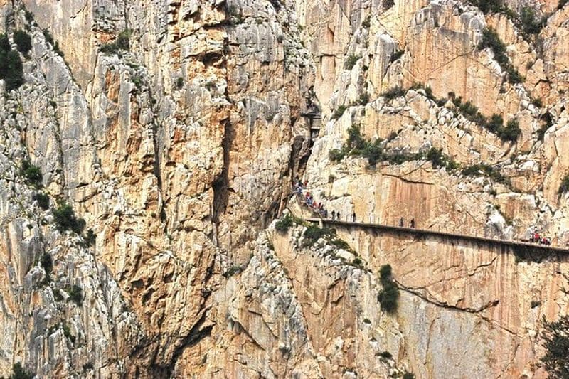 Randonnée au Caminito del Rey au départ de Grenade en petit groupe