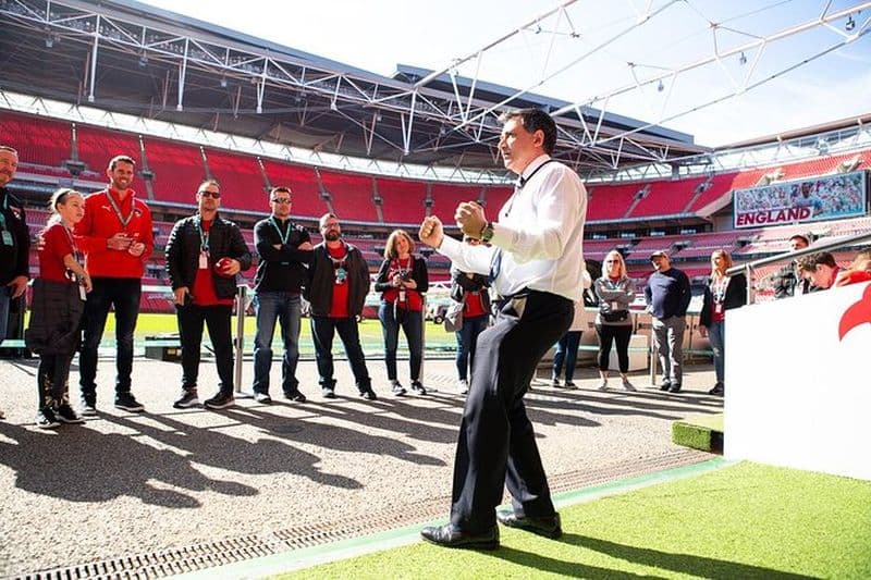 Visite guidée du stade de Wembley à Londres
