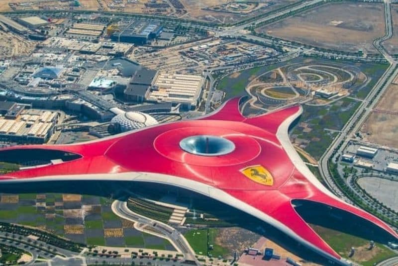 Billet Billets pour Ferrari World à Abu Dhabi