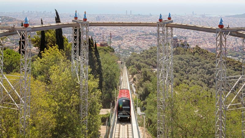 Billet aller-retour pour le funiculaire du Tibidabo à Barcelone