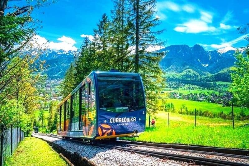 Excursion d'une journée à Zakopane et dans les Tatras depuis Cracovie avec billets pour funiculaire et dégustation de fromage