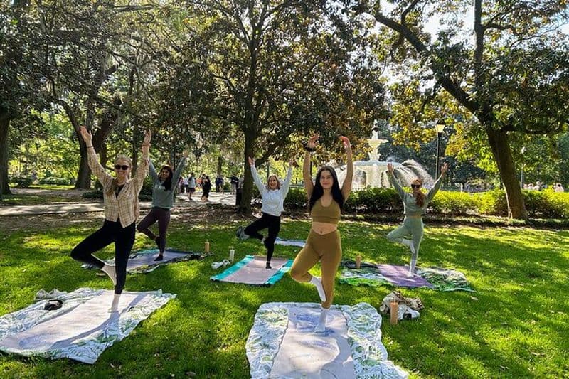 Billet Cours de yoga au parc Forsyth de Savannah