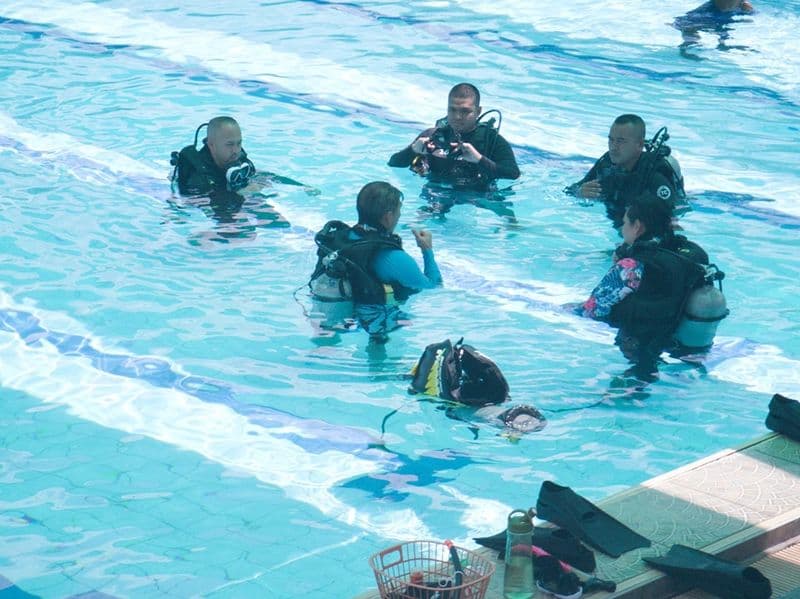 Cours de plongée à Pattaya