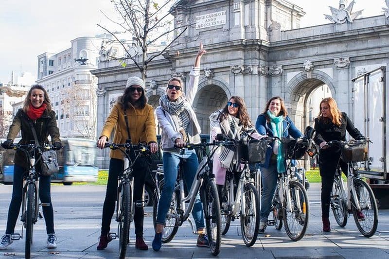 Balade en vélo électrique à Madrid