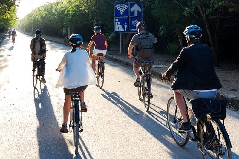 Balade à vélo à Tulum