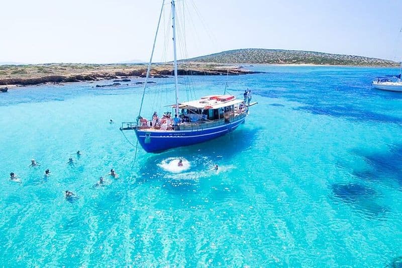 Billet Antiparos & Despotiko croisière avec déjeuner