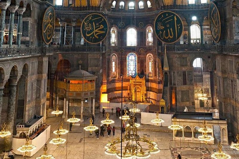 Visite de la Mosquée Bleue, Sainte-Sophie et du Grand Bazar à Istanbul