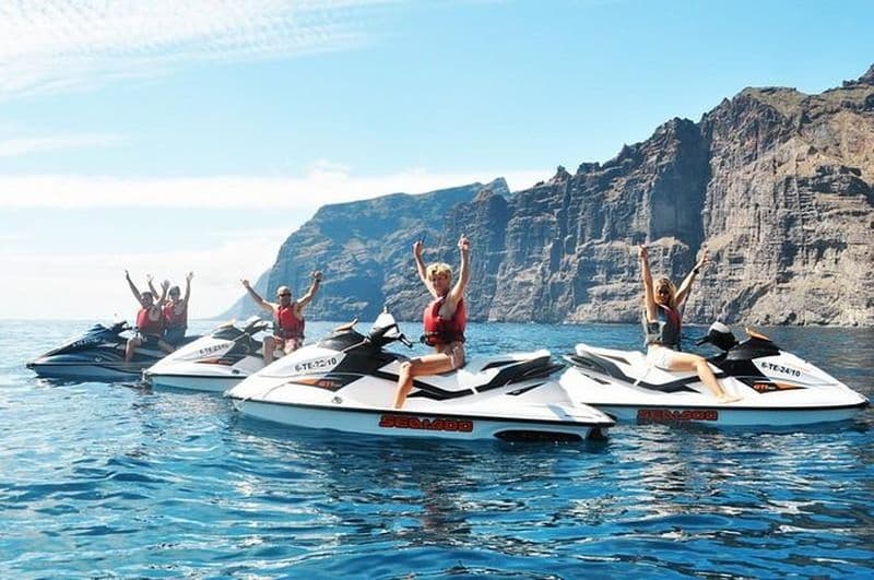 Excursion en jet-ski sur la côte sud de Tenerife