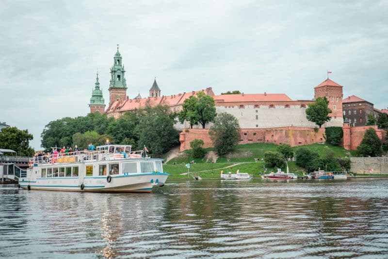 Croisière sur la Vistule à Cracovie