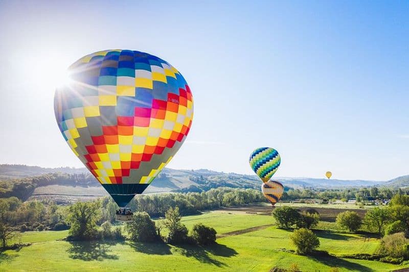 Billet Vol en montgolfiere au-dessus de la Toscane depuis Sienne