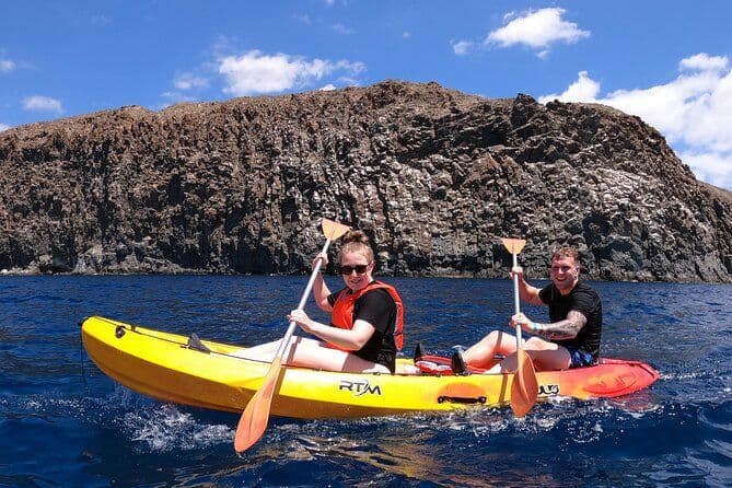 Excursion en kayak et snorkeling avec les tortues à Tenerife