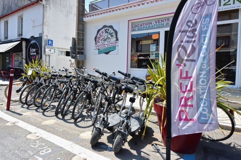 Location de vélos chez Pref'Ride