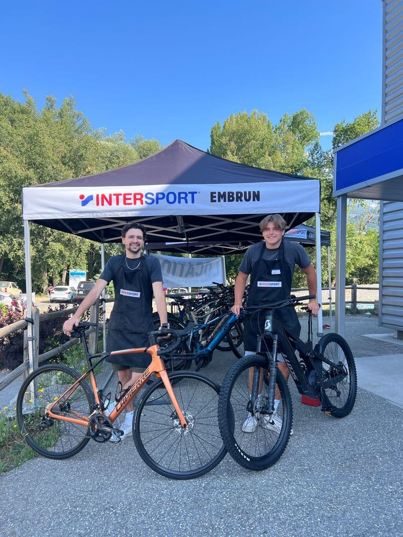 Billet Location de vélos chez Intersport Embrun