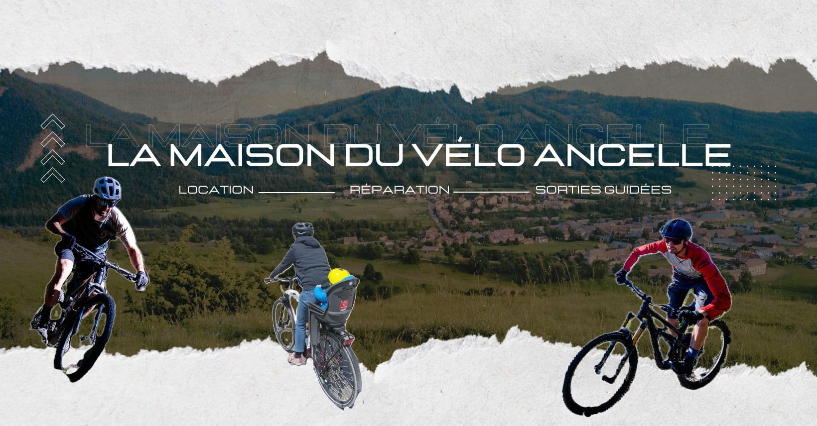 Location de vélos chez La Maison du Vélo Ancelle