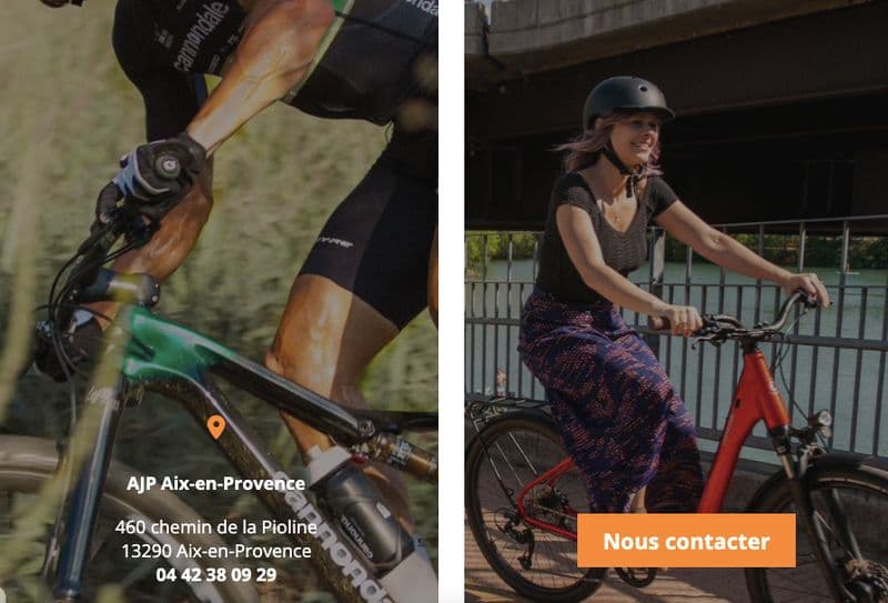 Location de vélos chez Cycles Ajp Aix En Provence