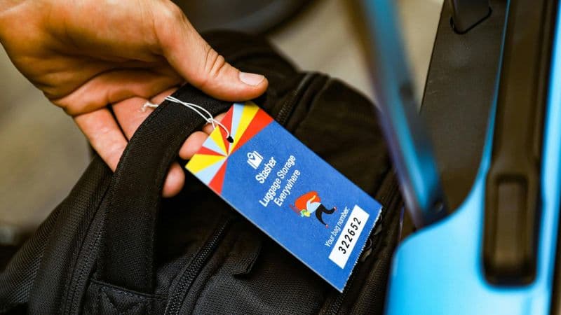 Consigne à bagages à l'aéroport de Luton