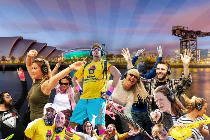 Billet Aventure disco silencieuse à Glasgow