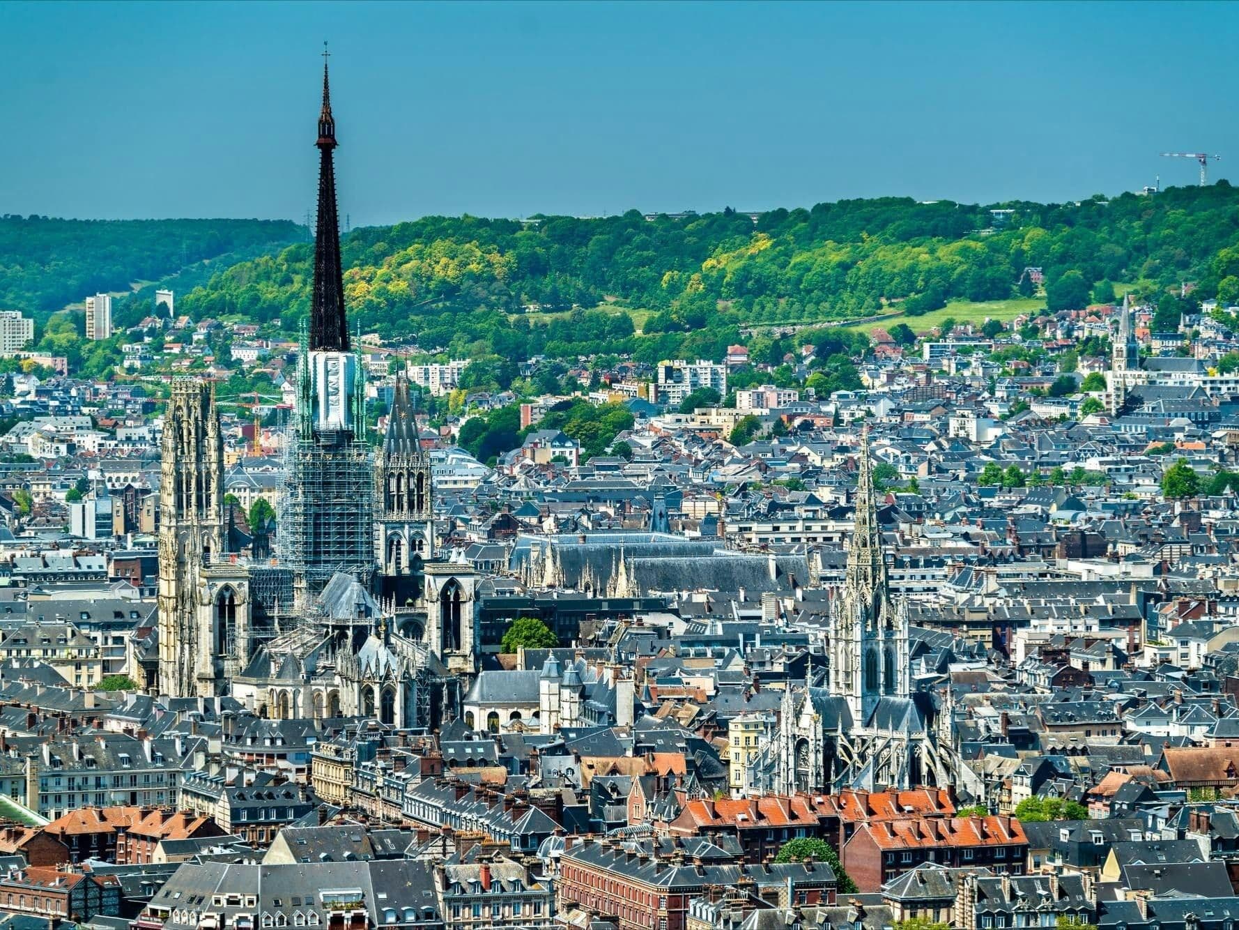 Visite à pied des points forts de la ville de Rouen avec un guide local