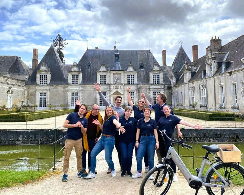 Visite en vélo électrique à Chambord depuis Villesavin
