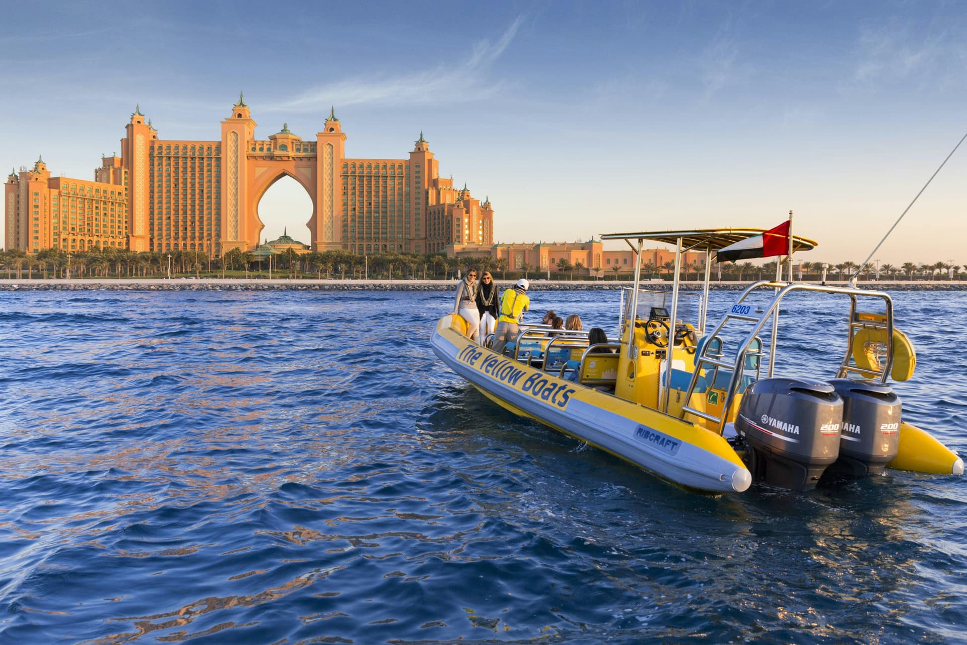 Excursion en bateau de 75 minutes à Dubaï : Atlantis, Dubai Marina, Palm Jumeirah