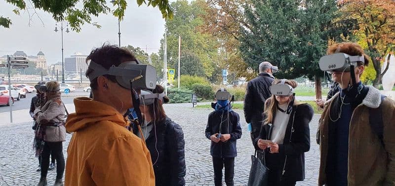 Visite à pied de la réalité virtuelle à Budapest