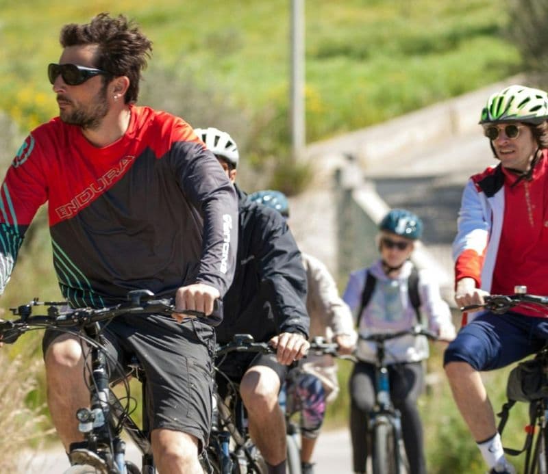 Agrigento countryside e-bike guided tour and cheese tasting