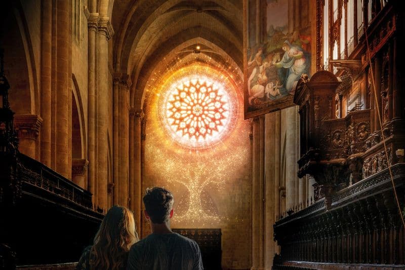 Le Chemin de Lumière, une expérience immersive en soirée à la Cathédrale de Tarragone