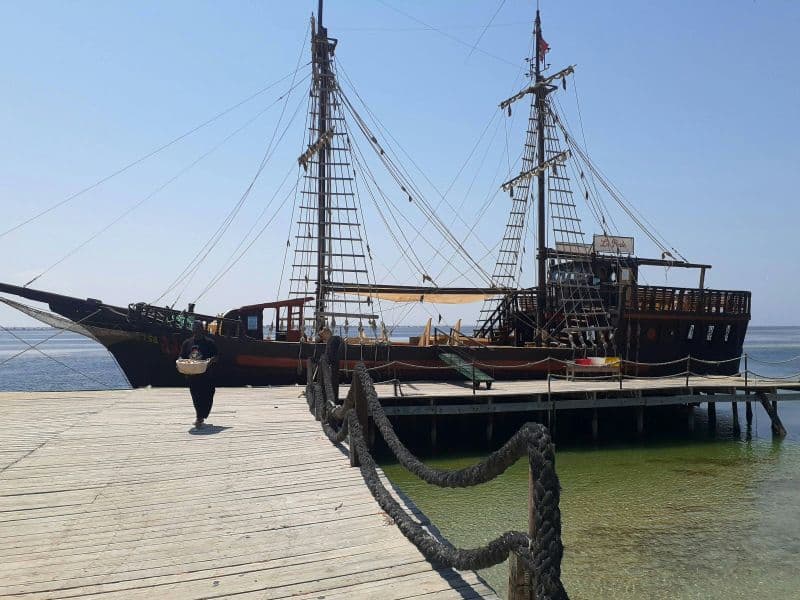 Croisière pirate vers l’île aux flamants roses en Tunisie