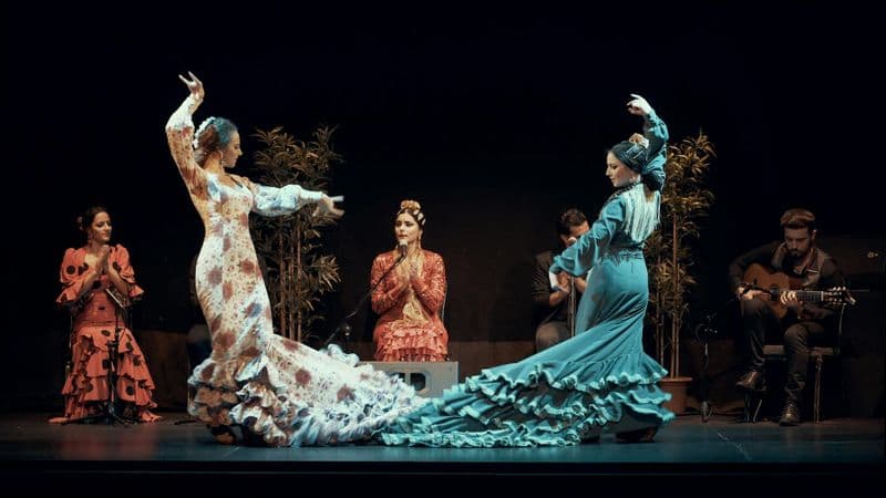 Spectacle de flamenco au Théâtre de la Mairie de Barcelone