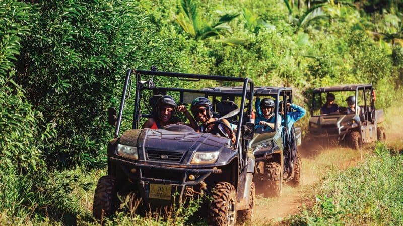 Excursion en quad ou en buggy à l'île Maurice dans la réserve naturelle de Bel Ombre