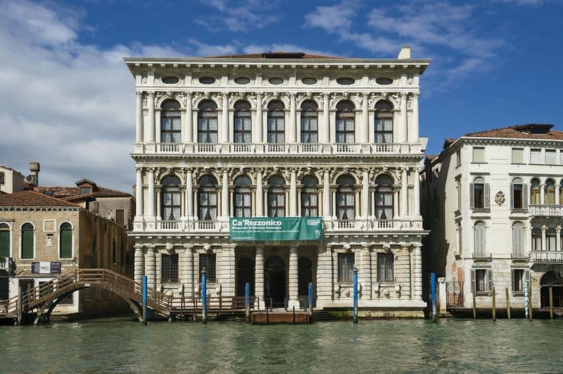 Billet Billets d'entrée au musée Ca' Rezzonico de Venise du XVIIIe siècle
