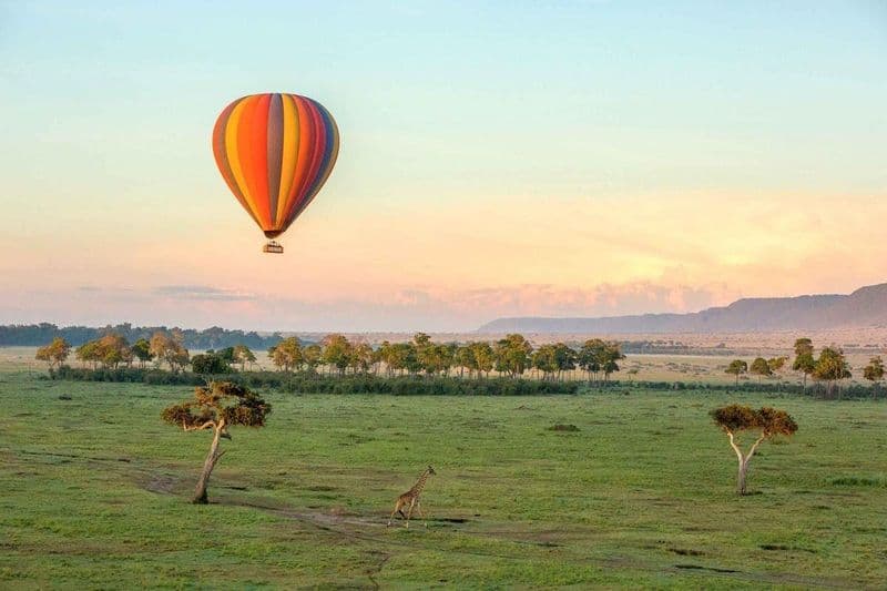 Safari en montgolfière au Maasai Mara