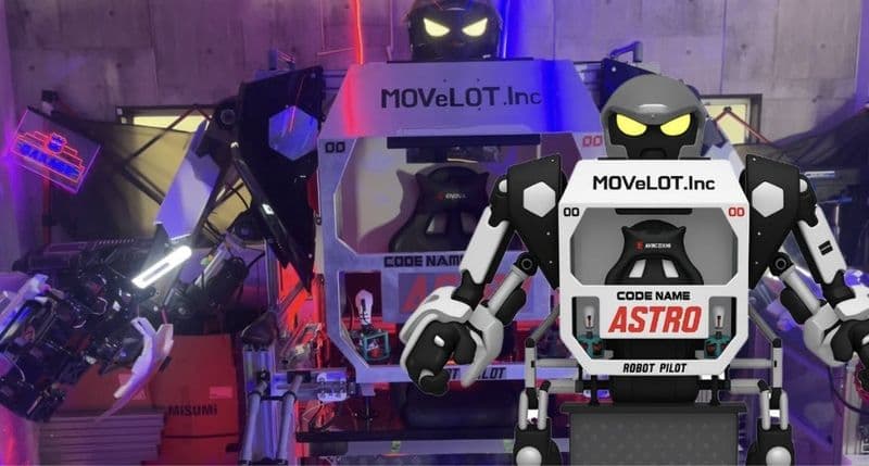 Expérience de pilotage de robot géant à Tokyo