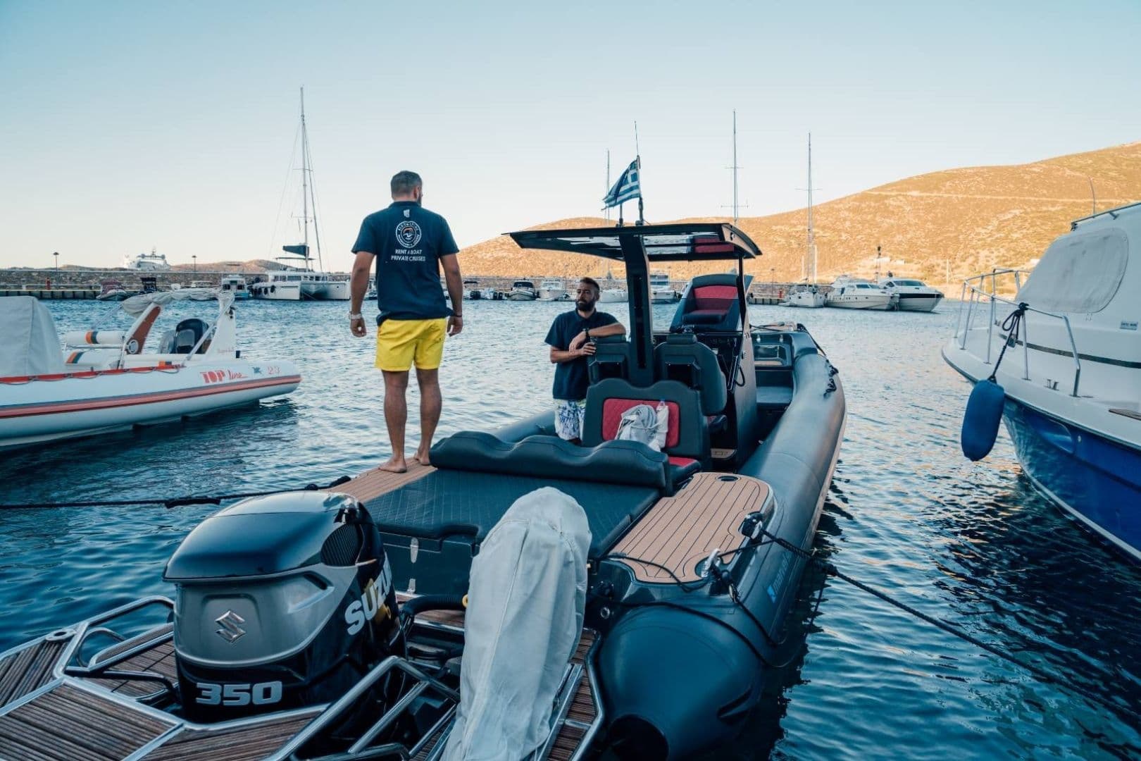 Location de bateau - Marvel Sundeck (Semi-rigid)