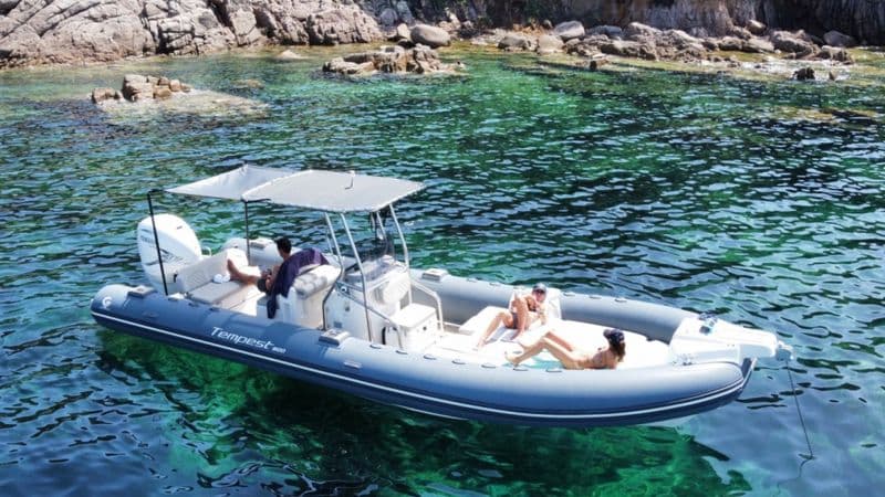 Location de bateau - Capelli Tempest 900 Sun (Semi-rigid)