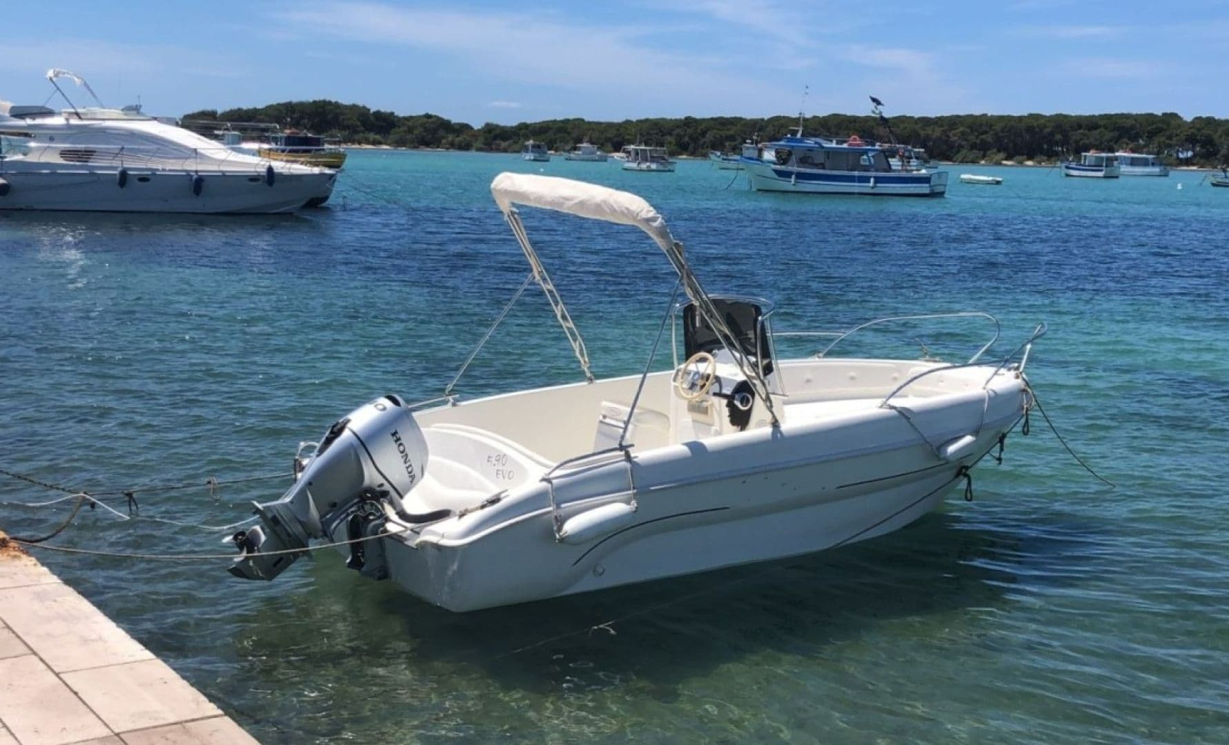 Billet Location de bateau - Mingolla Brava 18 (Motorboat)