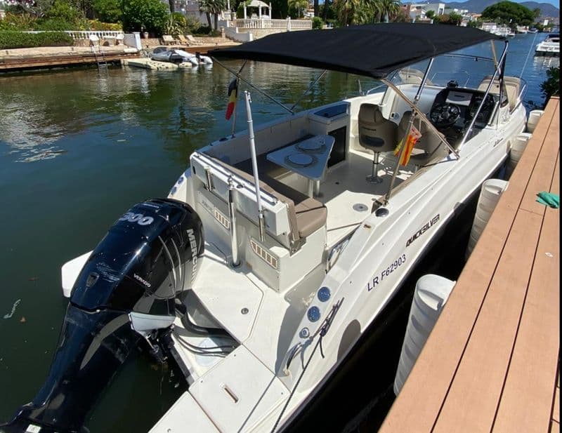 Location de bateau - Quicksilver Activ 805 (Motorboat)
