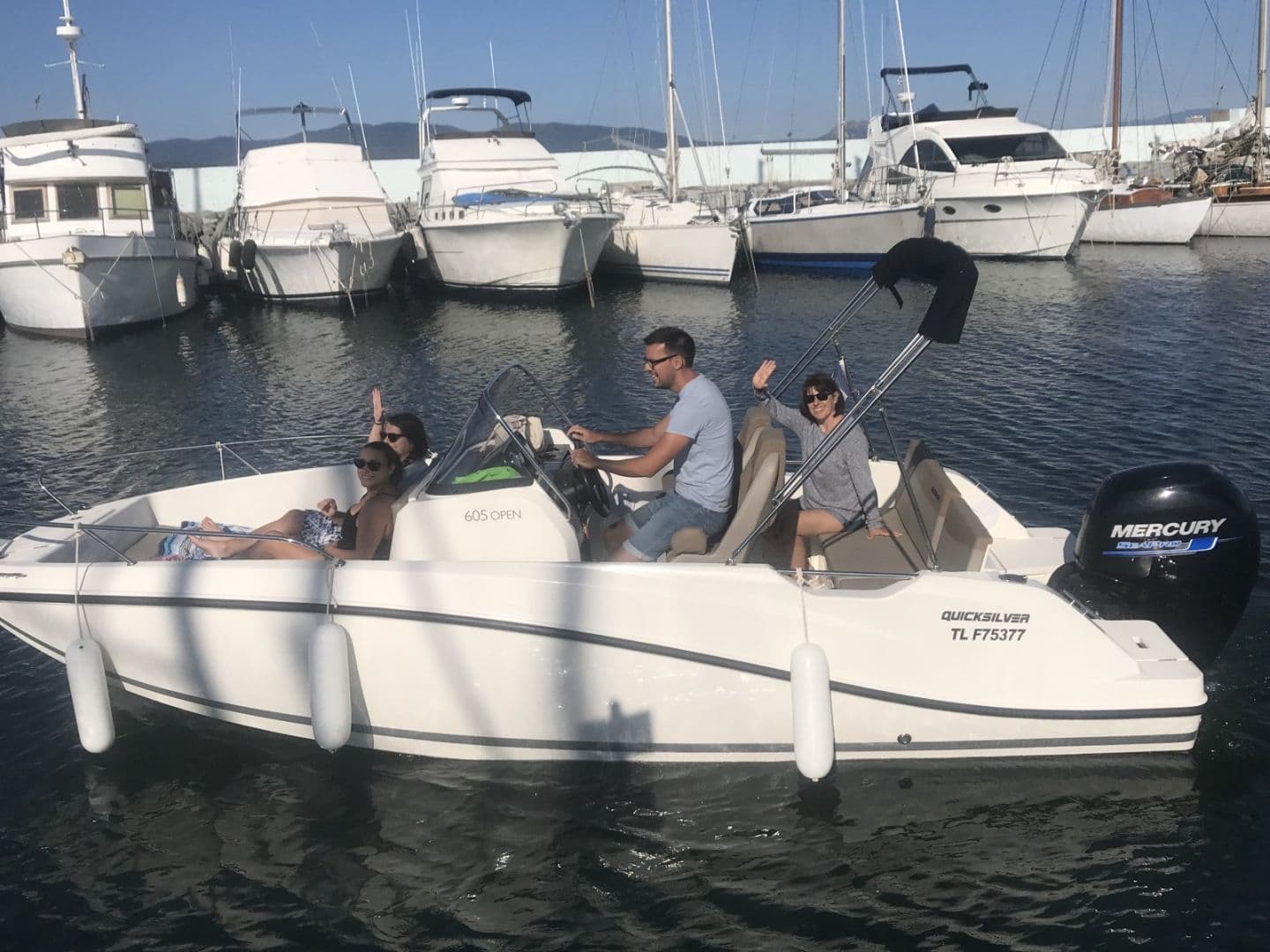 Billet Quicksilver Activ 605 Open (Motorboat)