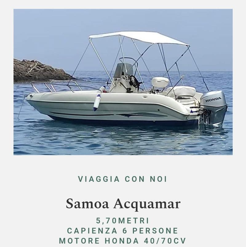 Billet Acquamar Samoa (Motorboat)