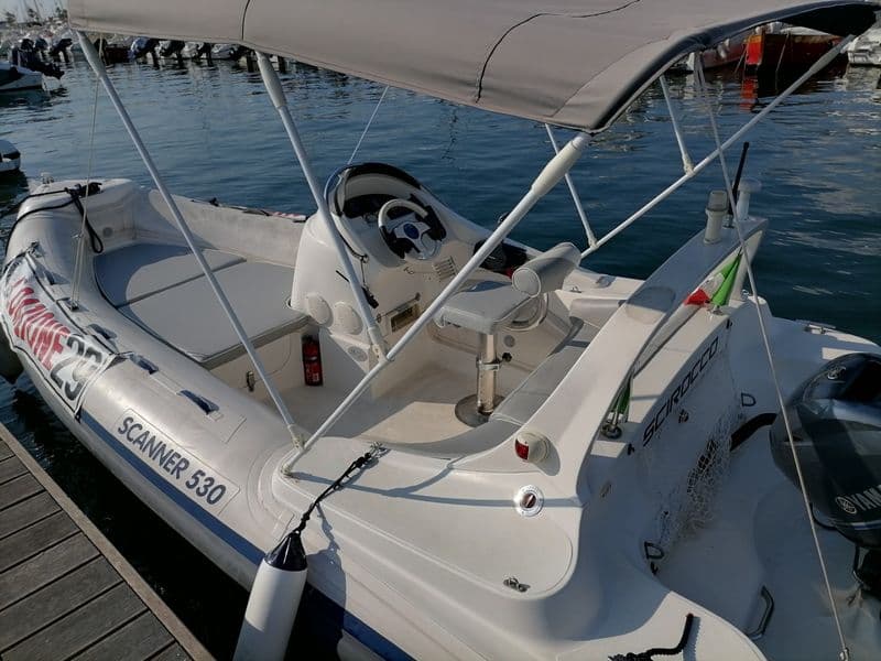 Location de bateau - Scanner 530 (Semi-rigid)
