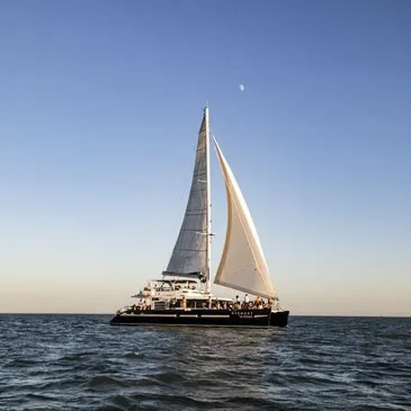 Promenade en Catamaran au Coucher de Soleil à La Rochelle