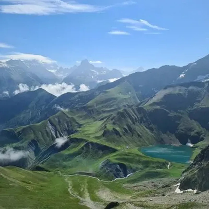 Baptême en ULM Autogire près de Briançon - Survol des Écrins