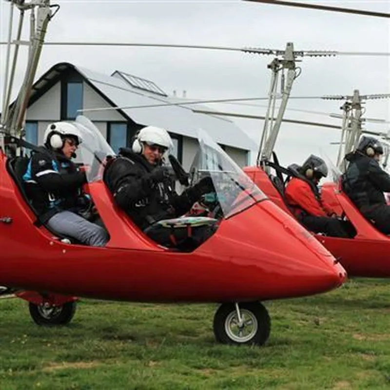 Billet Baptême et Pilotage d'ULM Autogire à Amiens