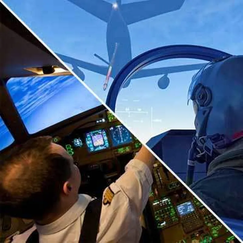 Duo Simulateur de Vol en Avion de Chasse et B777 à Nantes