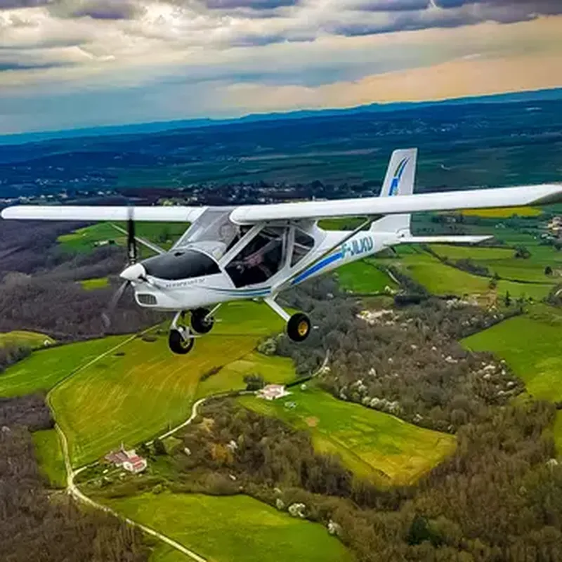 Baptême en ULM Multiaxe à Vienne