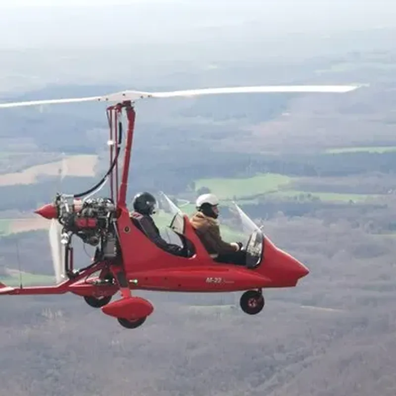 Baptême en ULM Autogire à Figeac