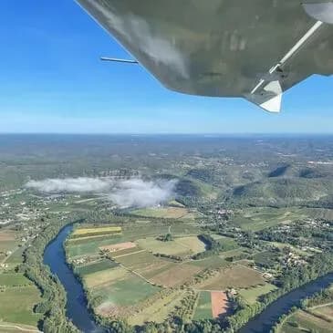 Baptême en ULM Multiaxe près de Cahors