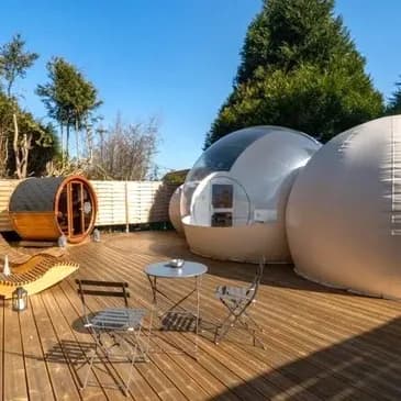 Billet Nuit en Bulle avec Spa et Sauna près de Chantilly