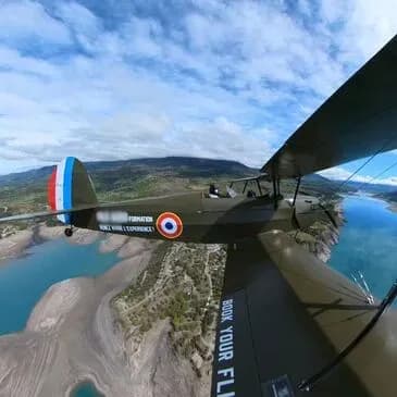 Billet Baptême en ULM Biplan à Gap Tallard